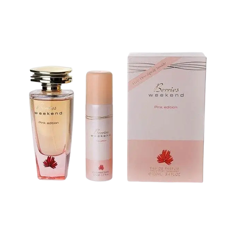 Berries Weekend Pink Edition With Deo