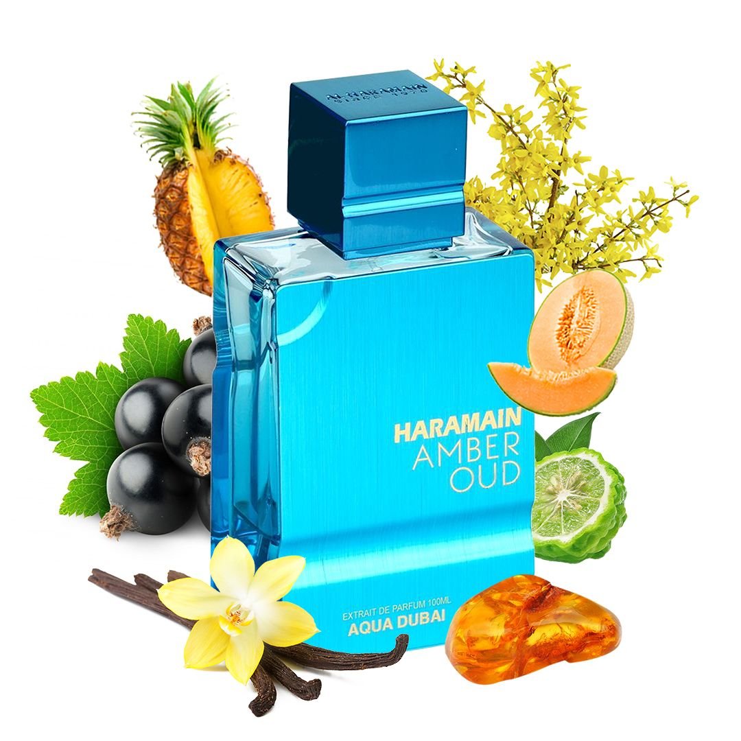 ahp1483_notes Haramain Amber Oud - Aqua Dubai - Image 1